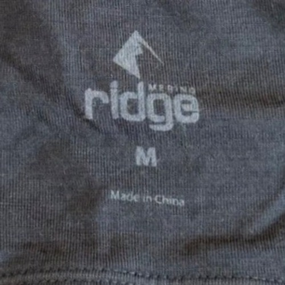 Ridge Merino Bralette Cami Women M Gray Cropped Wool Blend Base Layer Natural - Picture 6 of 11
